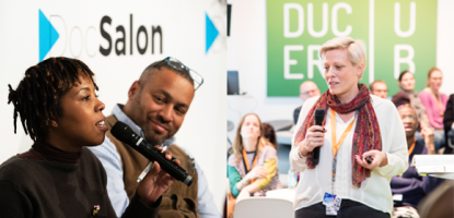 EFM’s DocSalon & Producers Hub return with relevant topics and exciting collaborations at the Gropius Bau. © EFM 2019 / Juli Eirich, Lia Darjes