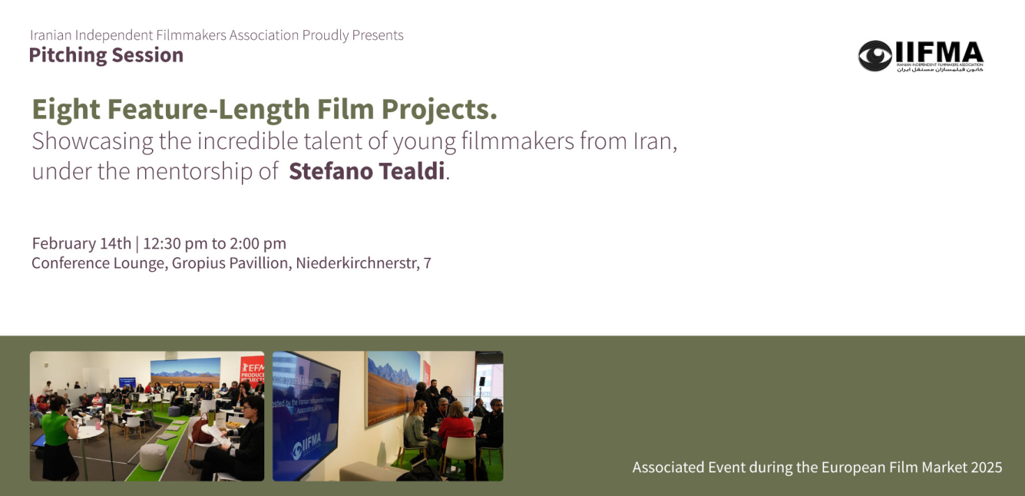 Pitching session. Showcasing the Incredible Talent of Young Filmmakers from Iran