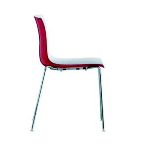 Chair Catifa white / red - 