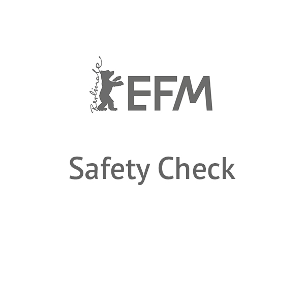 Safety Check - Electrical devices used at EFM venues must be checked in accordance to the BGV A3 accident prevention regulations for
class 1 safety standard equipment (DGUV Regulation 3 / EN62368 / EN 60335).